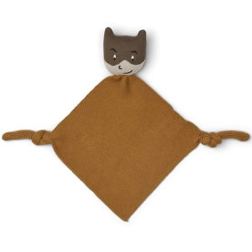Плюшевый платок Liewood Alfie Cuddle Cloth Superhero Golden Caramel Плюшевый платок Liewood Alfie Cuddle Cloth Superhero Golden Caramel